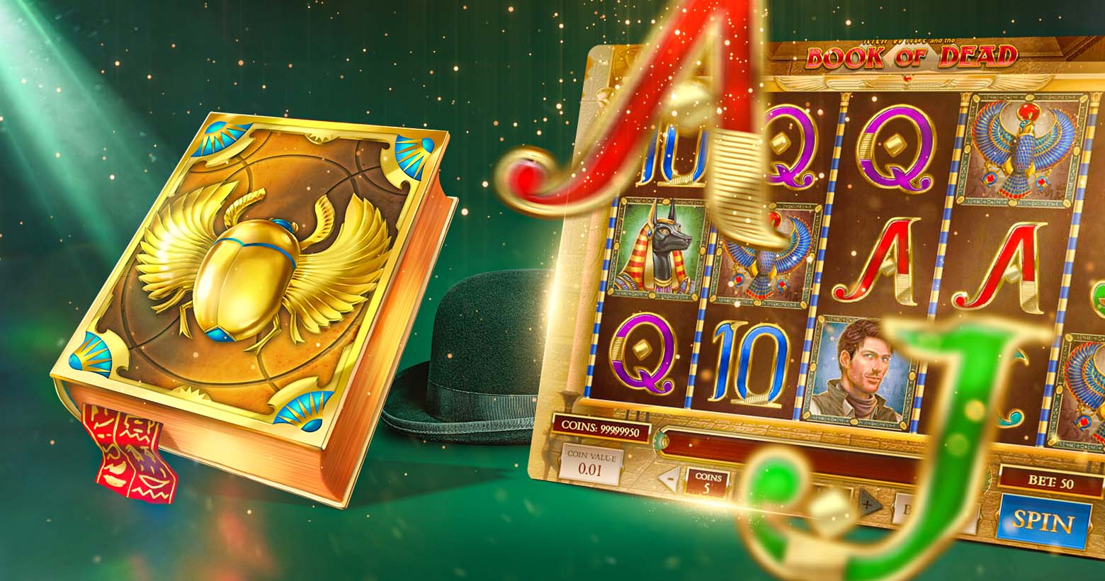 Book of Dead Slot auf Mobilem Gerät
